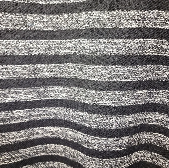 Per Se 1X Knit Sweater Black Gray Long Sleeve Comfort Tunic - Picture 6 of 7